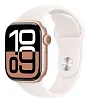 Часы Apple Watch Series 10 42mm Rose Gold Aluminium Case GPS Sport Band Light Blush M/L 100_100_549272