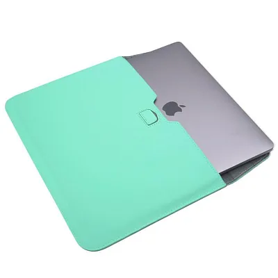 Кожаная сумка-чехол DDC Sleeve with Stand на MacBook 15/16.2 Мятный 400_400_131464