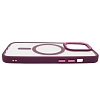 Чехол прозрачный с цветным бортиком MagSafe iPhone 14 Pro Max Бордовый 100_100_534975