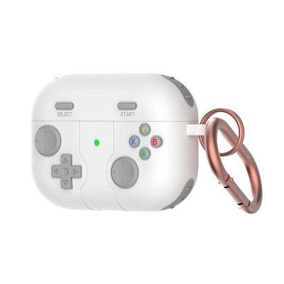 Чехол для AirPods Pro 2 геймпад Белый 400_400_551295