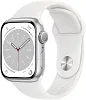 Часы Apple Watch Series 8 45mm Aluminum Case GPS Sport Band White M/L 100_100_111117