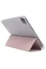 Прозрачный чехол-книжка для iPad Pro 12.9 с тройным загибом Розовый 100_100_121723