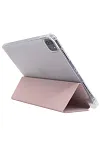 Прозрачный чехол-книжка для iPad Pro 12.9 с тройным загибом Розовый 250_100_121723