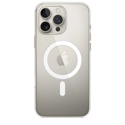 Чехол Apple для iPhone 16 Pro Max Clear Case с MagSafe - Прозрачный 400_400_641861