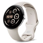 Часы Google Pixel Watch 3 45mm WiFi Polished Silver Case/Porcelain 250_100_641119