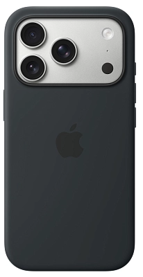 Чехол для iPhone 17/18 Pro Silicone Case with MagSafe – Black