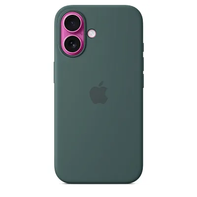 Чехол для iPhone 16 Silicone Case with MagSafe - Lake Green 400_400_534786