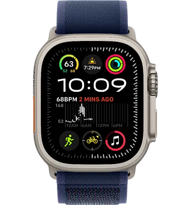 Часы Apple Watch Ultra 2 49mm Titanium Case GPS+Cellular Trail Loop Blue M/L 400_400_549470