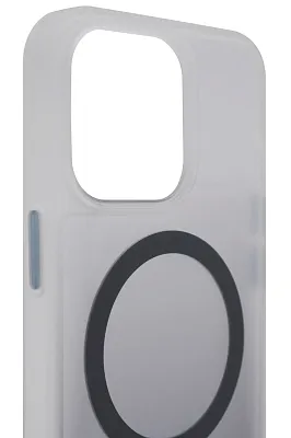 Чехол для iPhone 13 Pro Max с MagSafe матовый градиент Черный 400_400_123668