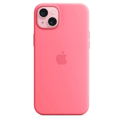 Чехол Apple iPhone 15 Silicone Case with MagSafe - Pink 400_400_641773