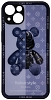 Чехол с мишкой для iPhone 13 Синий 100_100_535103