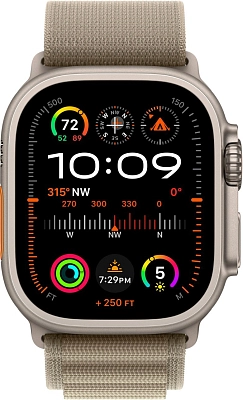 Часы Apple Watch Ultra 2 49mm Titanium Case GPS+Cellular Alpine Loop Olive S 400_400_640754