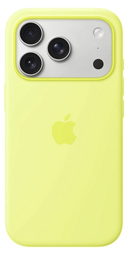 Чехол Apple iPhone 17 Pro Max Silicone Case with MagSafe – Neon Yellow 250_100_533097
