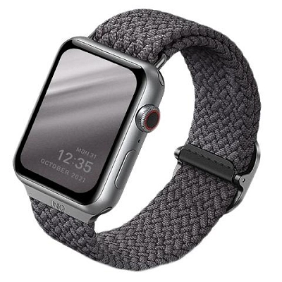 Ремешок Uniq Aspen для Apple Watch 45/44/42 мм - Grey 400_400_644372