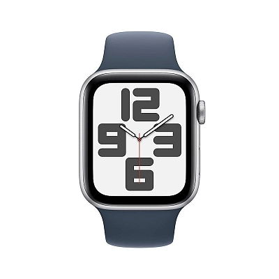 Часы Apple Watch Series SE 2024 40mm Aluminium Case GPS Sport Band Denim M/L 400_400_640483