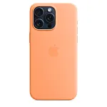 Чехол для iPhone 15 Pro Silicone Case with MagSafe - Orange Sorbet 250_100_124741