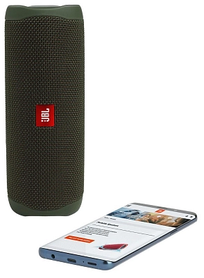 Портативная колонка JBL Flip 5 Green 400_400_775526