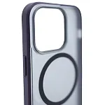 Чехол для iPhone 14 Pro матовый с MagSafe Фиолетовый 250_100_534085