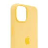 Силиконовый чехол для iPhone 14 Plus Желтый 100_100_532350