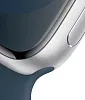 Часы Apple Watch Series 9 41mm Silver Aluminium Case Sport Band Storm Blue S/M 100_100_110535