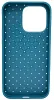 Плетеный Силиконовый чехол для iPhone 14 Pro Max Синий 100_100_137641