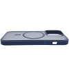 Чехол для iPhone 14 Pro Max матовый с MagSafe Синий 100_100_533947