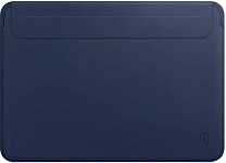 Кожаный чехол для MacBook Air 15.3 WIWU Skin Pro 2 Blue 250_100_655697