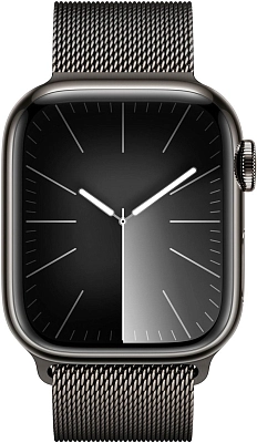 Часы Apple Watch Series 9 45mm Stainless Steel Case Milanese Loop Graphite 400_400_640360