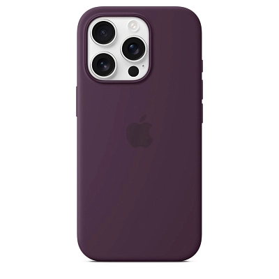 Чехол для iPhone 16 Pro Max Silicone Case with MagSafe - Plum 400_400_642185