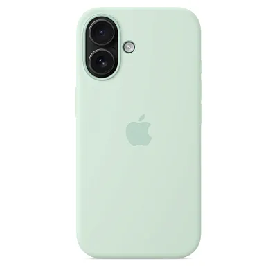 Чехол для iPhone 16 Silicone Case with MagSafe - Aquamarine 400_400_534742