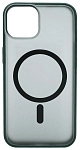 Чехол для iPhone 14 Plus матовый с MagSafe Зеленый 250_100_533731