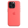 Чехол Apple iPhone 15 Pro Silicone Case with MagSafe - Guava 100_100_641726