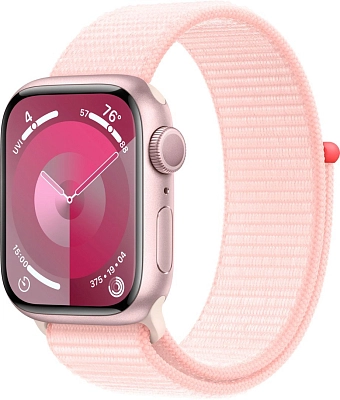 Часы Apple Watch Series 9 41mm Aluminium Case Sport Loop Pink 400_400_640221