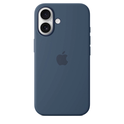 Чехол для iPhone 16 Silicone Case with MagSafe - Denim 400_400_642247