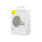 Автомобильный держатель смартфона Baseus Magnetic C01 Beige 250_100_118886