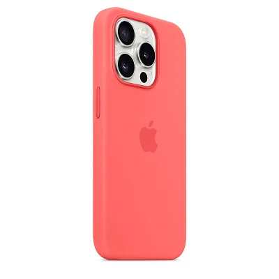 Чехол Apple iPhone 15 Pro Max Silicone Case with MagSafe -  Guava 400_400_138043