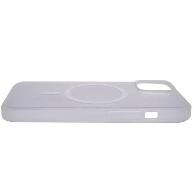 Чехол для iPhone 14 матовый с MagSafe Прозрачный 400_400_135426