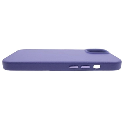 Чехол для iPhone 14 кожаный с MagSafe Фиолетовый 400_400_534202