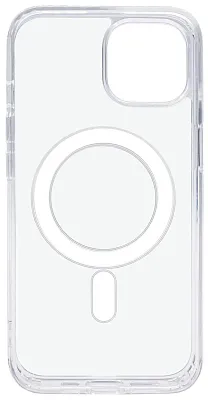 Силиконовый чехол для iPhone 14 Plus Magnetic с MagSafe прозрачный 400_400_532339