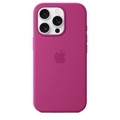 Чехол для iPhone 16 Pro Silicone Case with MagSafe - Fuchsia 400_400_642215