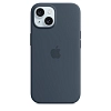 Чехол для iPhone 15 Silicone Case with MagSafe - Storm Blue 100_100_642117