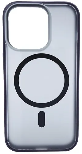 Чехол для iPhone 14 Pro матовый с MagSafe Фиолетовый 250_100_534086