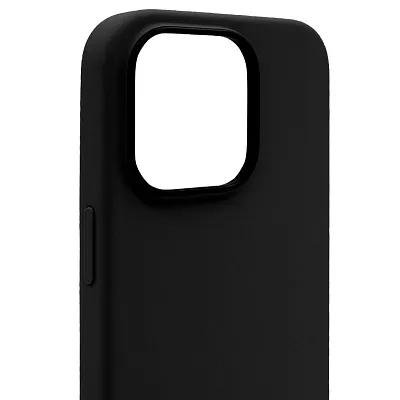 Силиконовый чехол для iPhone 14 Pro Max с MagSafe Черный 400_400_532485