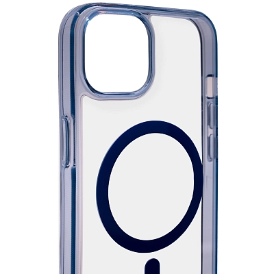 Чехол для iPhone 14 WiWU с Magsafe Синий 400_400_534157