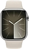 Часы Apple Watch Series 9 41mm Silver Stainless Steel Case Starlight 100_100_640252