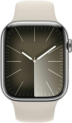 Часы Apple Watch Series 9 41mm Silver Stainless Steel Case Starlight 400_400_640252