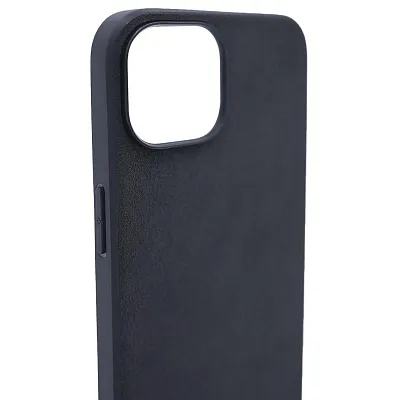 Чехол алькантара для iPhone 14 Черный 400_400_131777