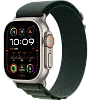 Часы Apple Watch Ultra 2 49mm Titanium Case GPS+Cellular Alpine Loop Dark Green S 100_100_191397