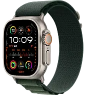 Часы Apple Watch Ultra 2 49mm Titanium Case GPS+Cellular Alpine Loop Dark Green L 500_191_191346