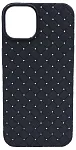 Плетеный Силиконовый чехол для iPhone 14 Черный 250_100_532301